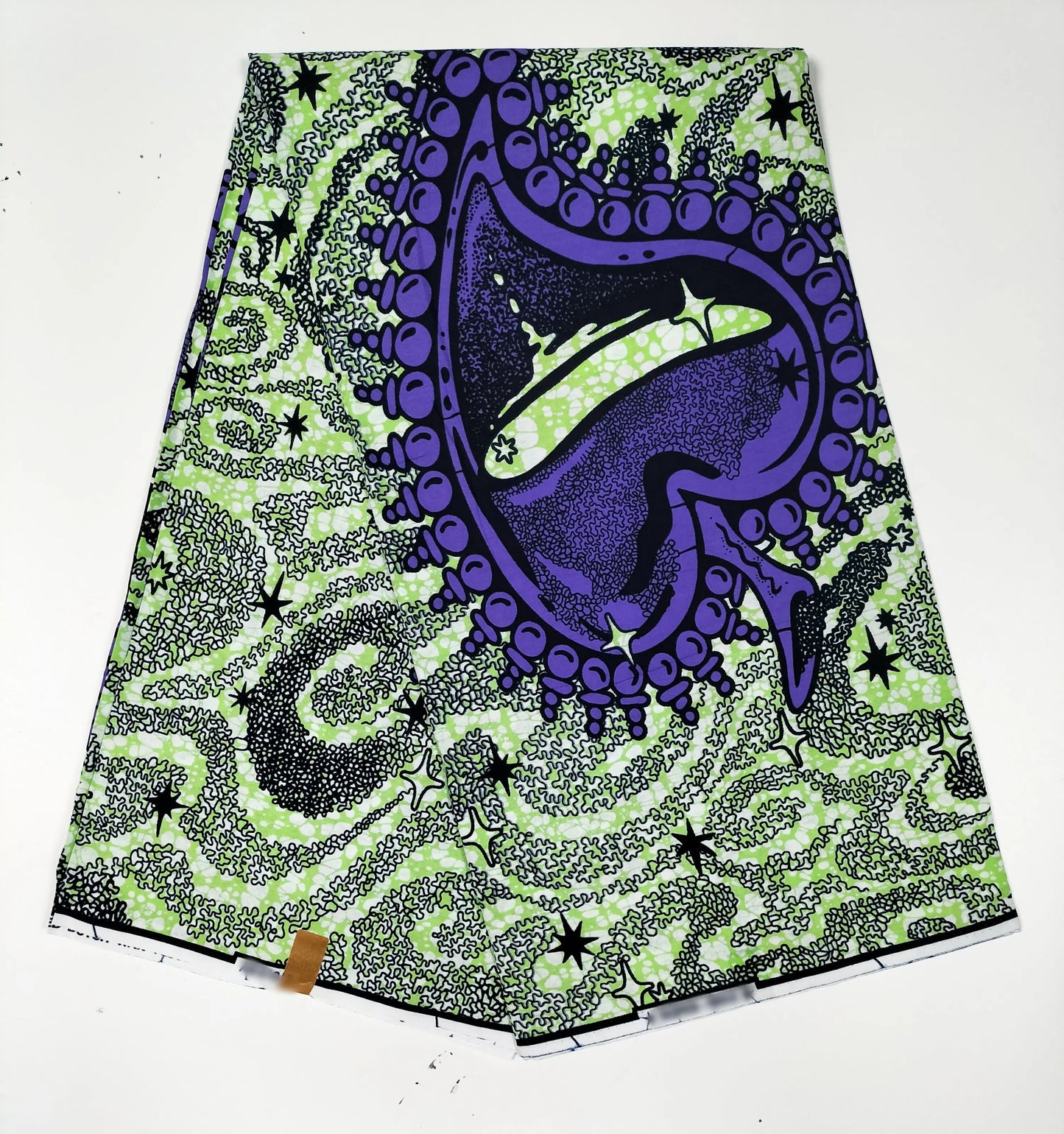 2025 Newest Ankara Real Wax Fabric Guaranteed Veritable African Wax Print Pagne Fabric 100% Cotton 6 Yards Ghana Style Dresses