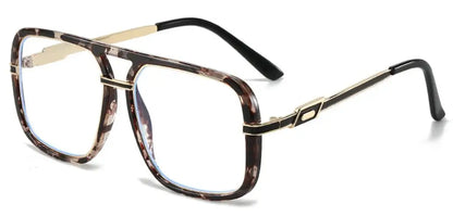 Oversize Square Designer Reading Glasses Women Luxury Brand Double Bridge Prescription Blocking Blue Light Presbyopic Eyeglasses
