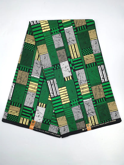 Ankara Fabric African Real Wax Print Fabric 100% Cotton High Quality 6 Yards African Fabric for Party Dress Nigeria
