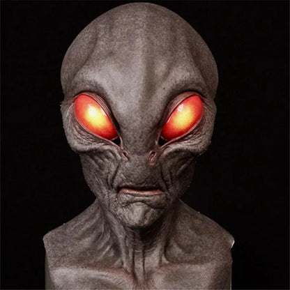 Halloween Alien Mask Scary Horrible Horror Alien Supersoft mask Mask Creepy Party Decoration Funny Cosplay Prop Masks New