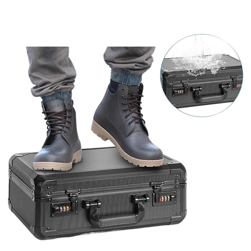 Trading Card Box Card Storage Box Many Card Position Hand Suitcase Case Holder Hard Shell for Game Card Baseball Card