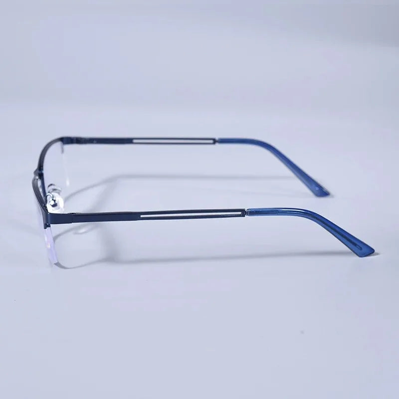 Light Half Frame Reading Glasses Blue Light For Presbyopia Eyeglasses with Diopters +1.0+1.25+1.5+1.75+2.0+2.25+2.5+2.75+3.0+4.0