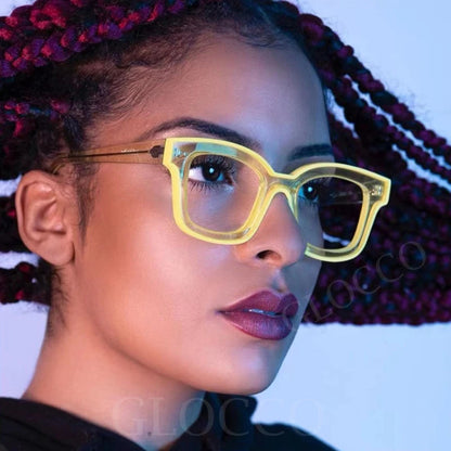 Retro Square Anti Blue Light Optical Glasses Frames Men Fashion Computer Prescription Eyeglasses Women TR90 Reading Glasses +2.5