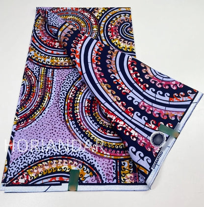 2026 Grand Super Original African Wax Fabric High Quality Nigerian Print Ankara Fabric For Sewing 6 Yard Women Dress 100% Cotton