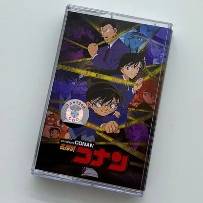 Detective Conan Wild Police Story Music Tape Anime Soundtracks Tape Mysterious Eyes Collections Commemorative with Box Gifts