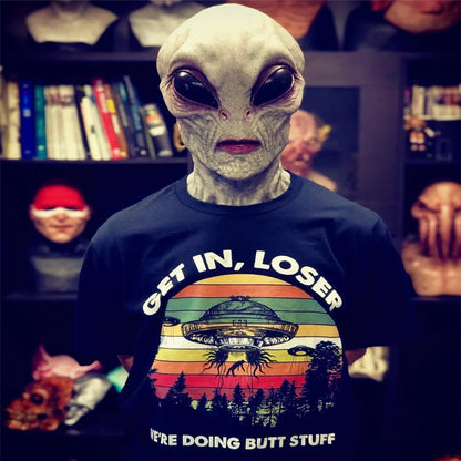 Halloween Alien Mask Scary Horrible Horror Alien Supersoft mask Mask Creepy Party Decoration Funny Cosplay Prop Masks New