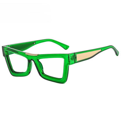 Fashion Personality Colorful Cat Eye Reading Glasses Women Men Luxury Big Frame Anti Blue Light Glasses Presbyopia Eyeglasses