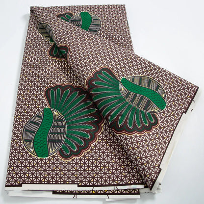 African New Wax Fabric Nigeria Ankara Wax Fabrics Newest Design Block Prints Batik Dutch For Dresses Sewing Cloth Materials