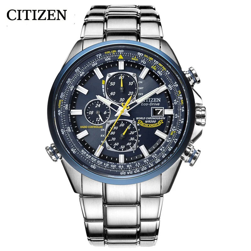 CITIZEN Men Watches Luxury Trend Quartz Calendar Waterproof Multi Function Fancy Round Watch Stainless Automatic Watch