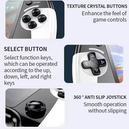 X9 Retro Handheld Game Console, Saker Game Console 5.5-Inch HD IPS Screen,20000+ Classic Games, Joystick Retro Video Game Player