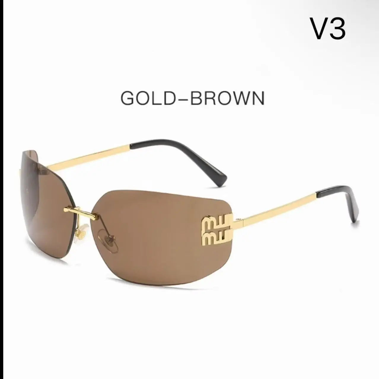 New Fashion Brand Sunglasses Retro Small Frame Woman Man Metal Cat Eye Glasses Shades UV Protection Sun Glasses with Box