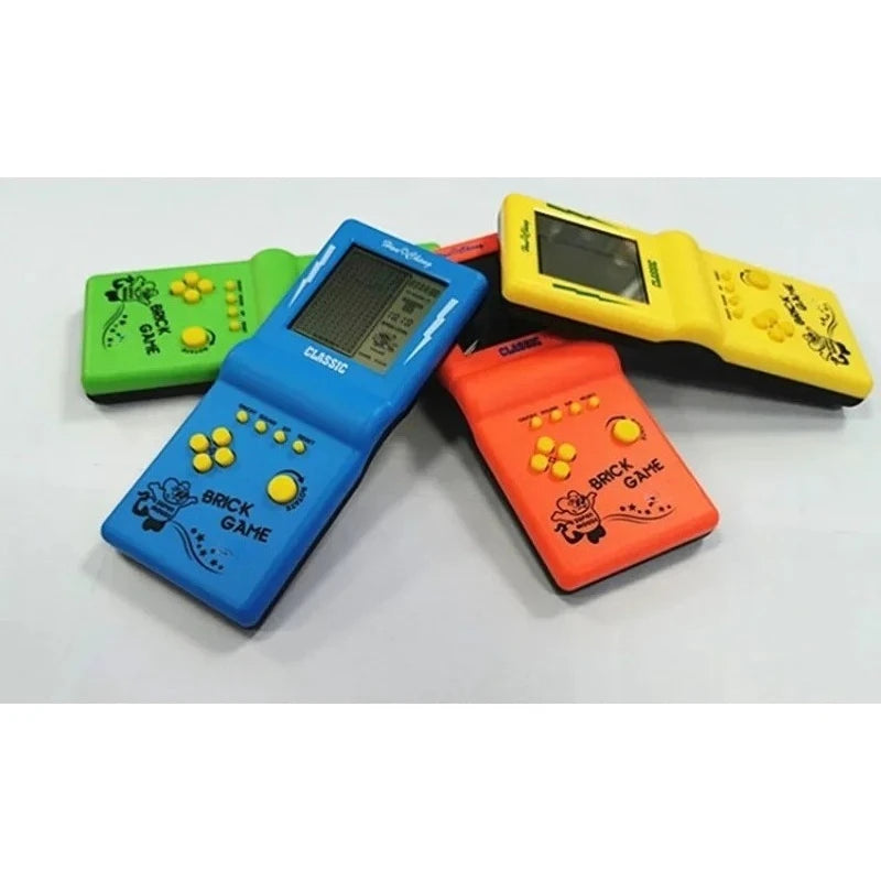 2026 New Large-screen Tetris Game Console Nostalgic Classic Black and White Electronic Handheld Game Console