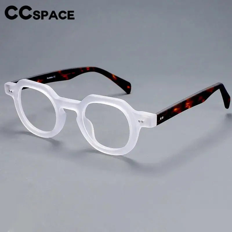 49875 Retro Anti Blue Light Acetate Optical Glasses Frames Men Women Fashion Computer Eyeglasses Customized Reading Glasses