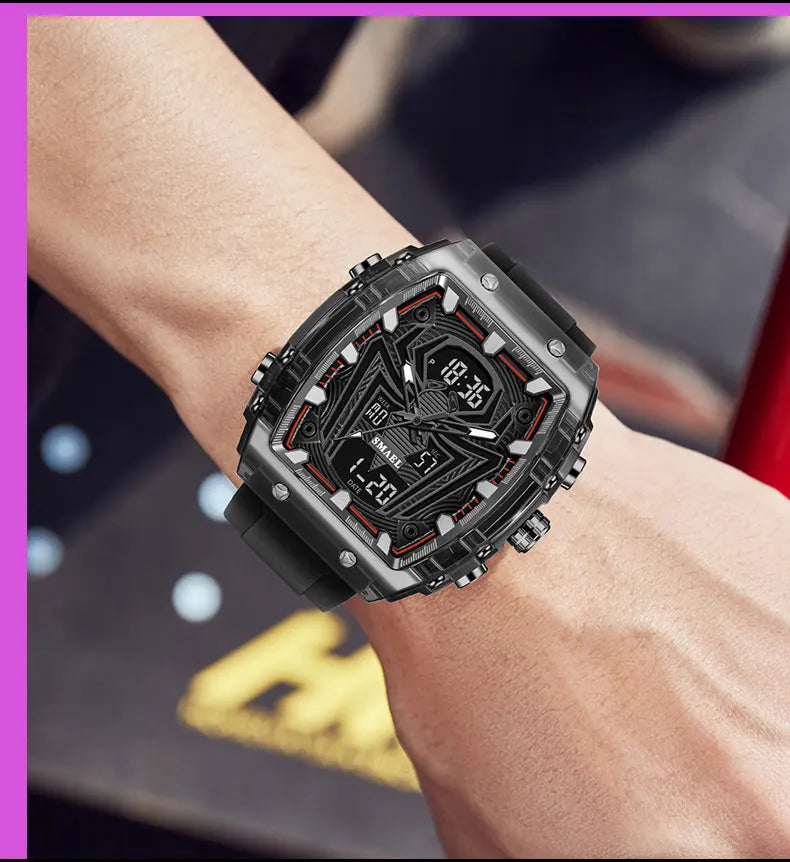 SMAEL Brand 8116 Waterproof Dropshipping Watch Alarm Clock Luminous Young Fashion business Quartz Sport Wristwatches