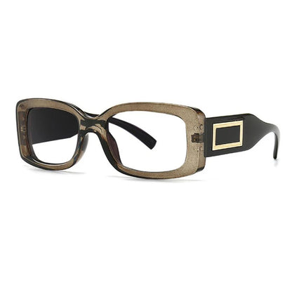 Vintage Black Square Reading Glasses Women 2025 Luxury Brand Blue Light Blocking Computer Presbyopia Eyeglasses Diopter 0~+ 6.00