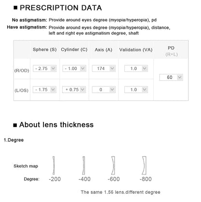 Men Optical Reading Glasses Prescription CR39 Lenses Myopia Eyewear Women Blue Light Blocking Computer TR90 Big Eyeglasses Frame