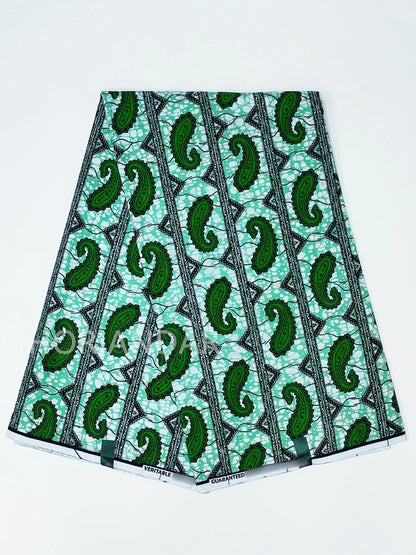 Classical Fabric Dutch Hollandais Fabric Veritable Real Wax for African Printed Dress Guaranteed 100% Cotton 6 Yards