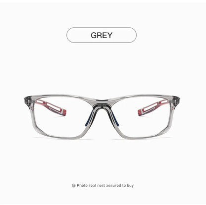 YIMARUILI Ultra-light TR90 Sports Glasses Men and Women Outdoor Cycling Fashion Square Optical Prescription Eyeglasses Frame 300