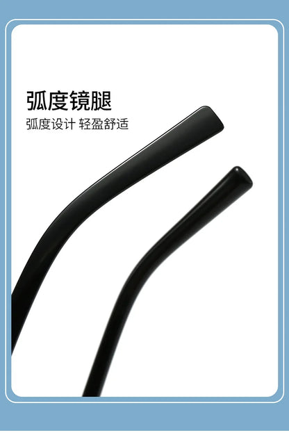 Computer Glasses Frame Women Men Anti Blue Light Rectangle Eyewear Blocking Glasses Optical Spectacle Eyeglass Square