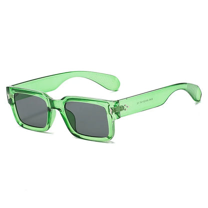 Simple Versatile Sunglasses Men Women Small Square Rivet Outdoor Driving Ultraviolet Protection Casual Sun Glasses