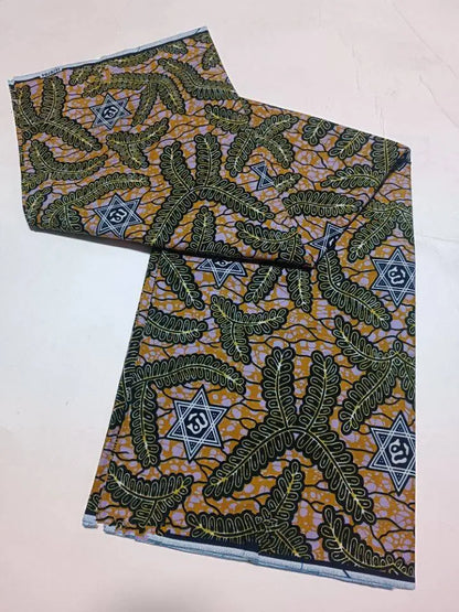 Style Pagne Guaranteed Veritable Original African Real Wax Fabric For Party Dresses Ankara Wax Print Fabric 100% Cotton Ghana
