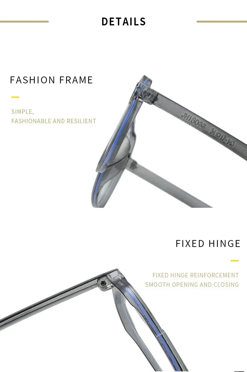 Transparent Computer Glasses Frame Women Men Anti Blue Light square Eyewear Blocking Glasses Optical Spectacle