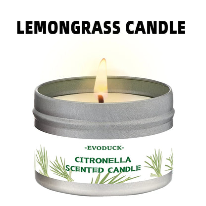 Citronella Candle Outdoor, Fresh Lemongrass Scented Candle for Backyard Patio Garden BBQ Picnic Camping Summer Party Home Decor