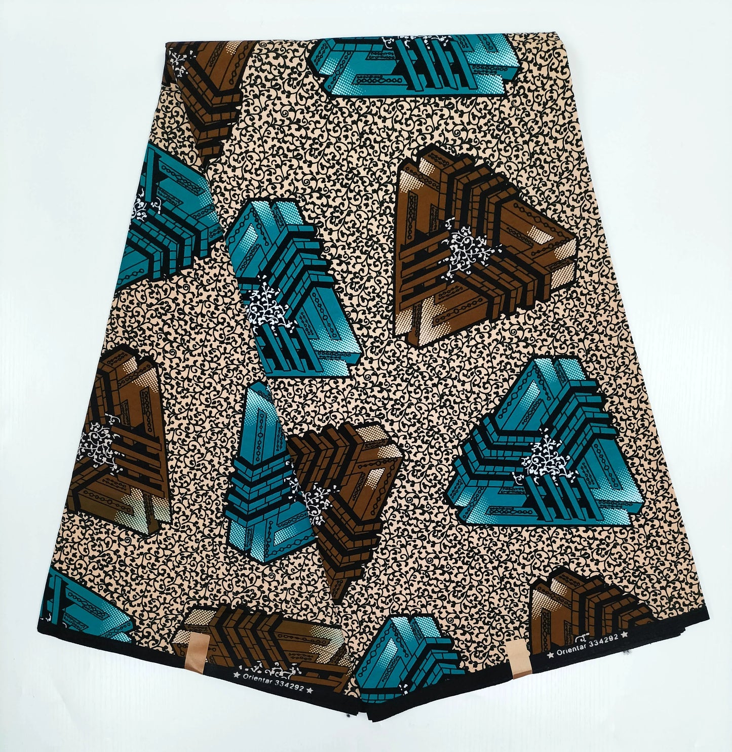 2025 Newest Ankara Real Wax Fabric Guaranteed Veritable African Wax Print Pagne Fabric 100% Cotton 6 Yards Ghana Style Dresses