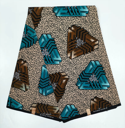 2025 Newest Ankara Real Wax Fabric Guaranteed Veritable African Wax Print Pagne Fabric 100% Cotton 6 Yards Ghana Style Dresses