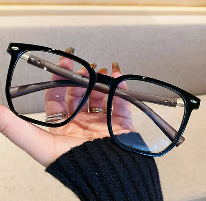 Fashion Transparent Computer Glasses Frame Women Men Anti Blue Light Square Eyewear Blocking Glasses Optical Spectacle Eyeglass