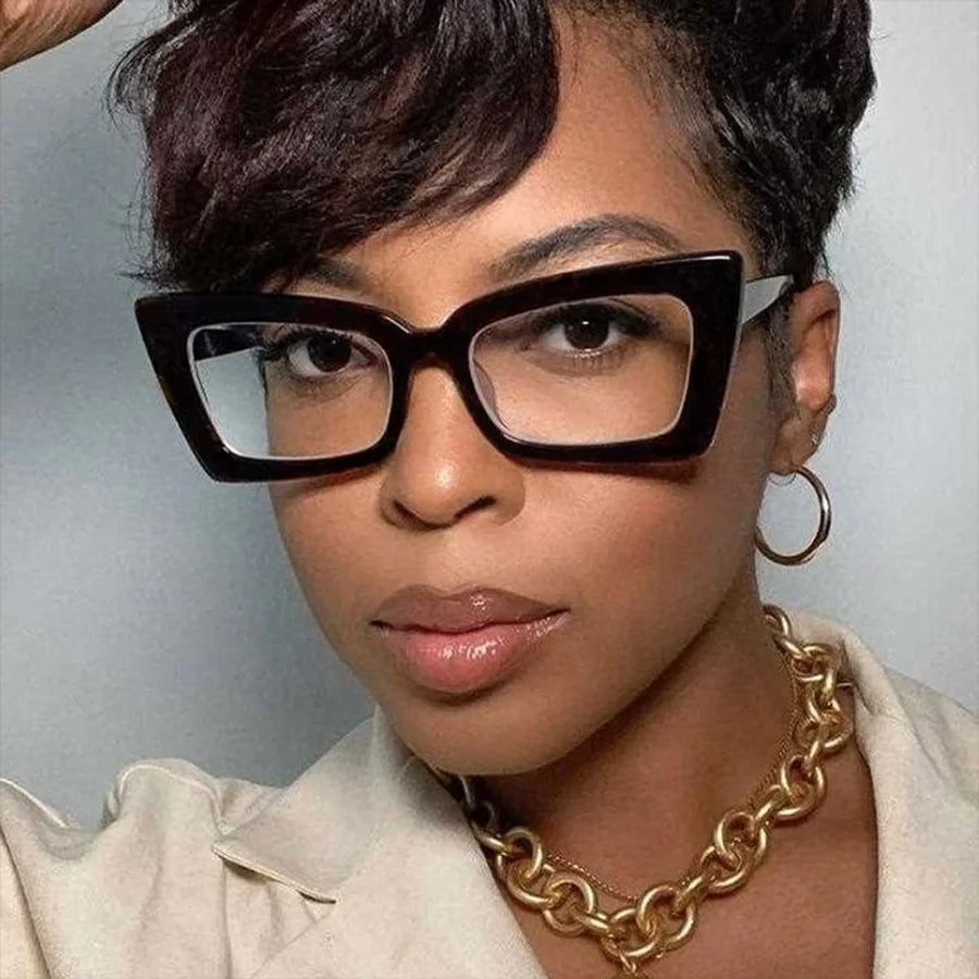 Fashion Lovely Cat Eye Eyeglasses Frames Women Men Transparent Clear Brand Designer Optical Frame Oculos