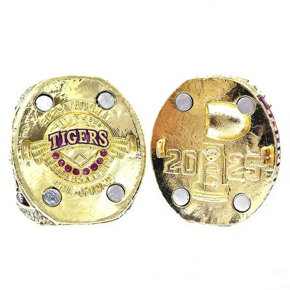 New 2025 Creative Championship ring Set Stainless steel and alloys souvenir Gift for Friends college Baseball Gift Fan ring