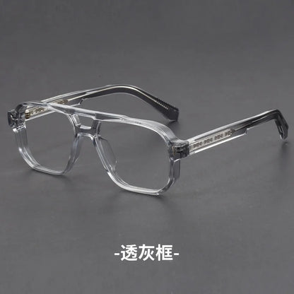 Luxury Brand Design Reading Glasses for Men Fashion Square Presbyopic Eyeglass Dioptric +1.00~+6.00 Customize Prescription