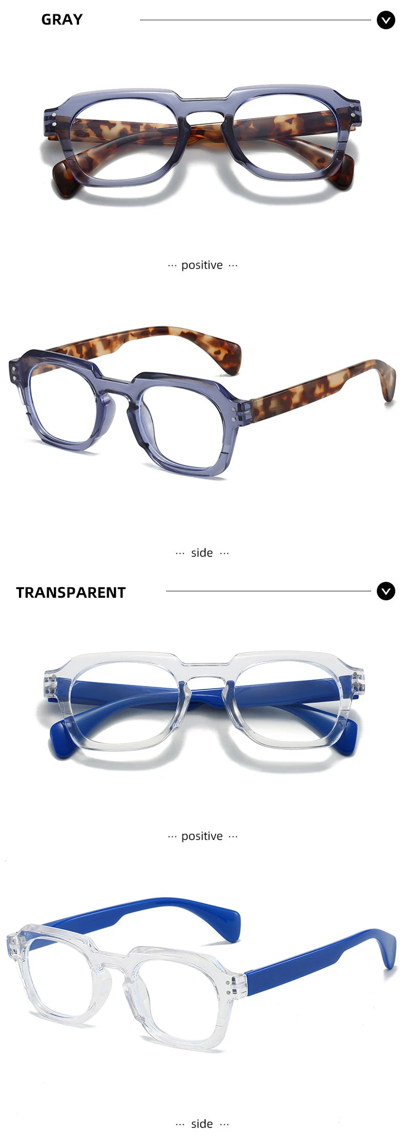 TANGOWO Blue Light Blocking Glasses for Men Lunette De Lecture Femme Reading Glass Man Eyeglass Frames Women Myopia Lenses Woman