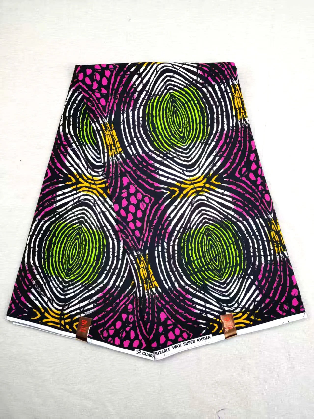 Ankara Fabric African Real Wax Print Fabric 100% Cotton High Quality 6 Yards African Fabric for Party Dress Nigeria