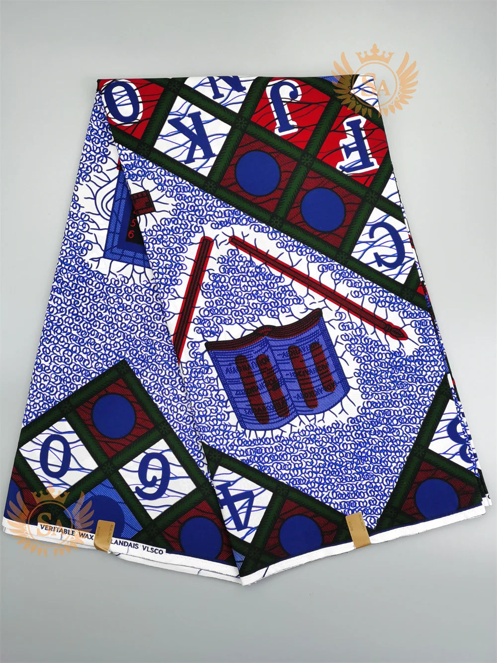 2024 New Hot Sale African Wax Veritable Wax Guaranteed Real High Quality wax print fabric Pagne African Ankara abc