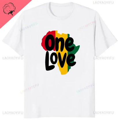 Hipster Reggae Africa Map Rasta Regae Music Vintage T Shirt Clothes 90s Hipster Short Sleeve T-shirts for Men Cotton Cool Tshirt