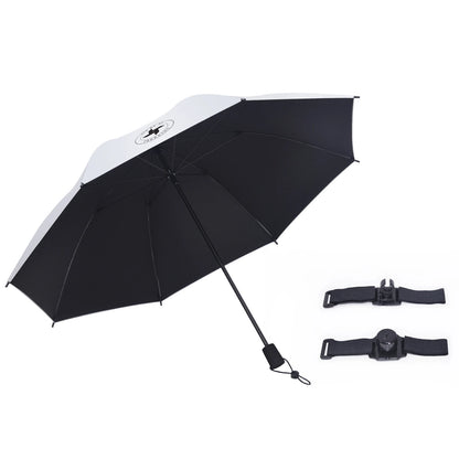 Hiking Umbrella Ultralight Outdoor trekkin long umbrella hands-free UV protection Umbrella Clip for Backpacks Sun & Rain Outdoor