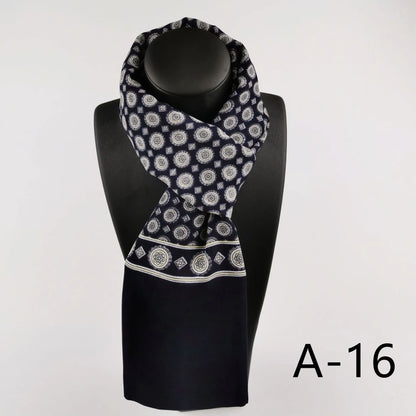 2023 New Spring Winter Silk Scarf Men Luxury Brand Designer Fashion Scarves Plaid for Women Scarf To Keep Warm