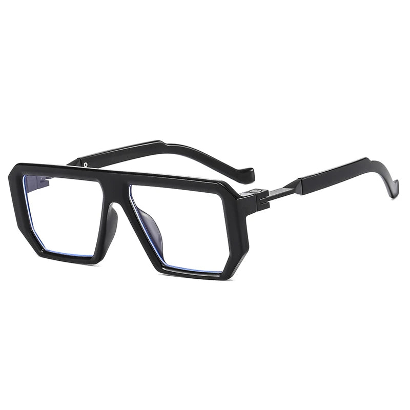 KOCOLIOR 2024 New Square Alloy Anti Blue Light Reading Glasses for Man and Woman Personalized and Fashionable Presbyopia Glasses
