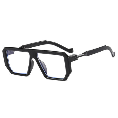 KOCOLIOR 2024 New Square Alloy Anti Blue Light Reading Glasses for Man and Woman Personalized and Fashionable Presbyopia Glasses
