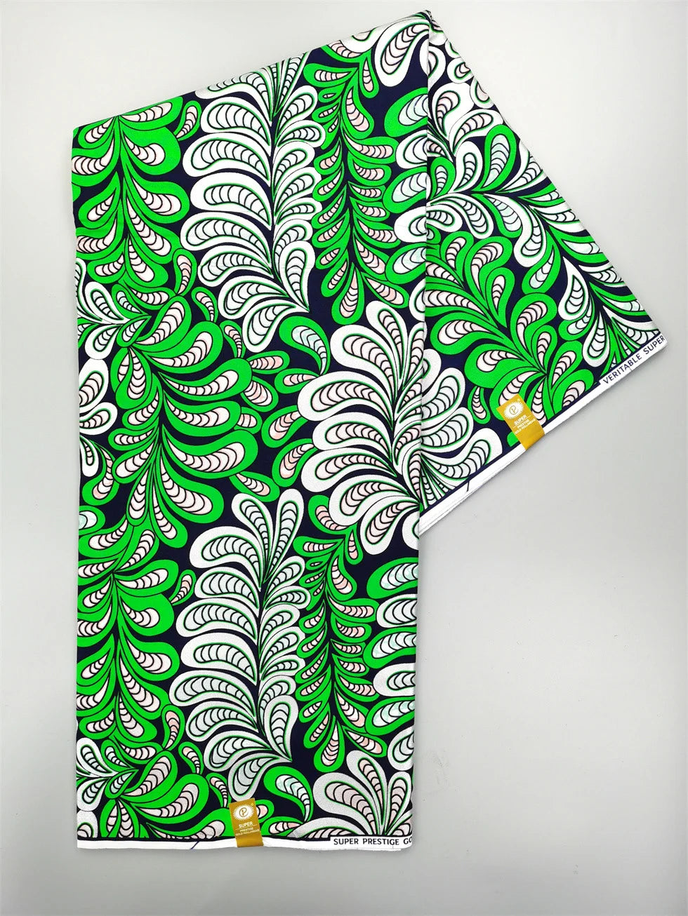 Newest Grand African Wax Glitter Glam Fabric 100% Cotton Ankara Batik Material Pagne Wax Gold Print Sewing Party Dress