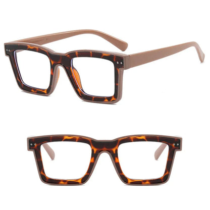 TR90 Vintage Square Anti Blue Light Reading Glasses Prescription Glasses Frame For Men Women Optical Glasses Presbyopic Eyewear
