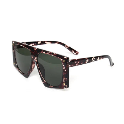 Kenbo Fashion Leopard Sunglasses Punk Designer Luxury Man/Women Sun Glasses Irregular Oversized Classic Vintage UV400 Eyewear