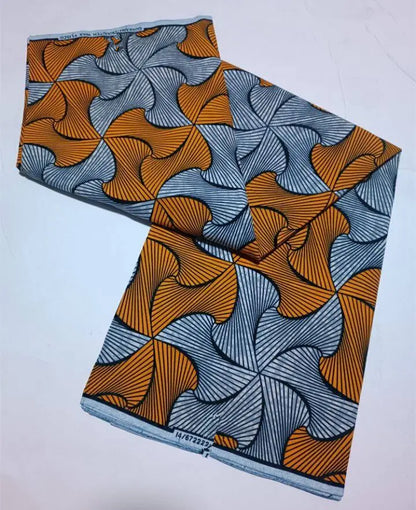 Style Pagne Guaranteed Veritable Original African Real Wax Fabric For Party Dresses Ankara Wax Print Fabric 100% Cotton Ghana