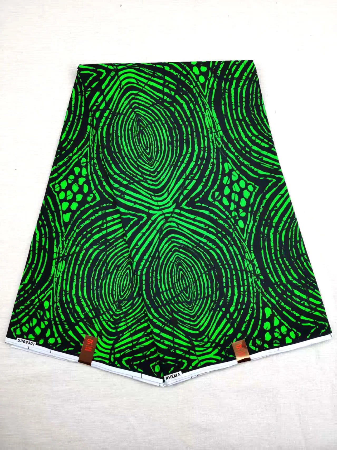 Ankara Fabric African Real Wax Print Fabric 100% Cotton High Quality 6 Yards African Fabric for Party Dress Nigeria