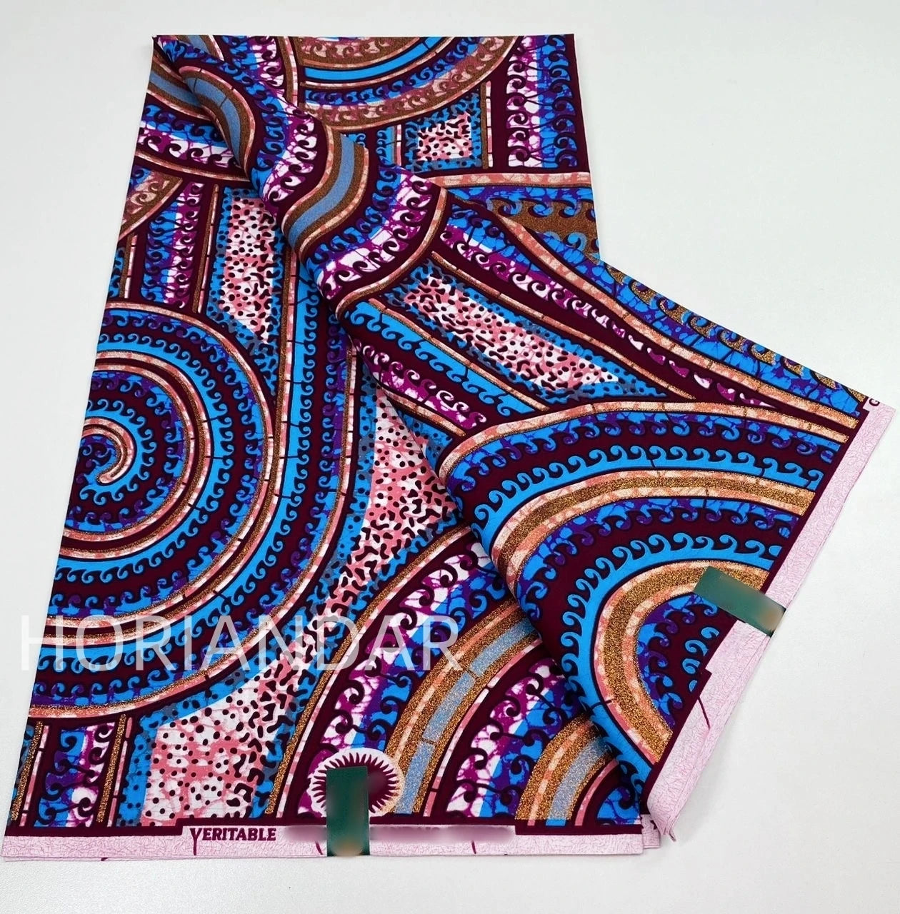2026 Grand Super Original African Wax Fabric High Quality Nigerian Print Ankara Fabric For Sewing 6 Yard Women Dress 100% Cotton