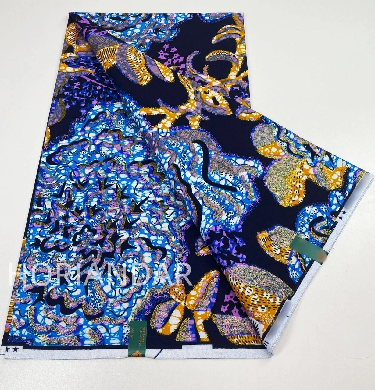 2026 Grand Super Original African Wax Fabric High Quality Nigerian Print Ankara Fabric For Sewing 6 Yard Women Dress 100% Cotton