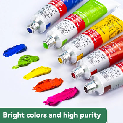 Winsor & Newton 12/18/24 Colors Oil Paints Set Professional Color Oil Paints 12ml Tube Graffiti Painting Pigments Art Supplies