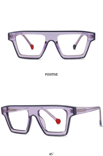 R56012 Oversized Rectangle Reading Glasses +1.00 +2.00 +3.00 Retro Eyeglasses for Hyperopia Glasses Presbyopia Eyeglasses